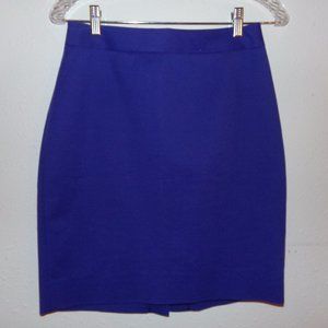 KATE SPADE N.Y. SZ.4, PURPLE PENCIL SKIRT